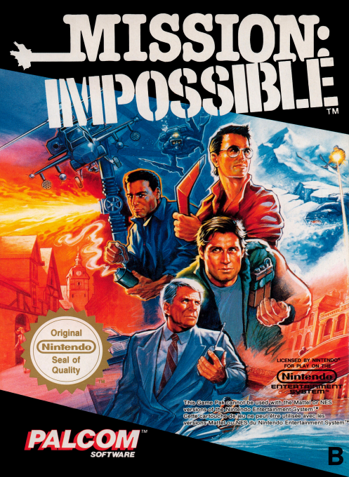 Mission - Impossible (Europe) box art